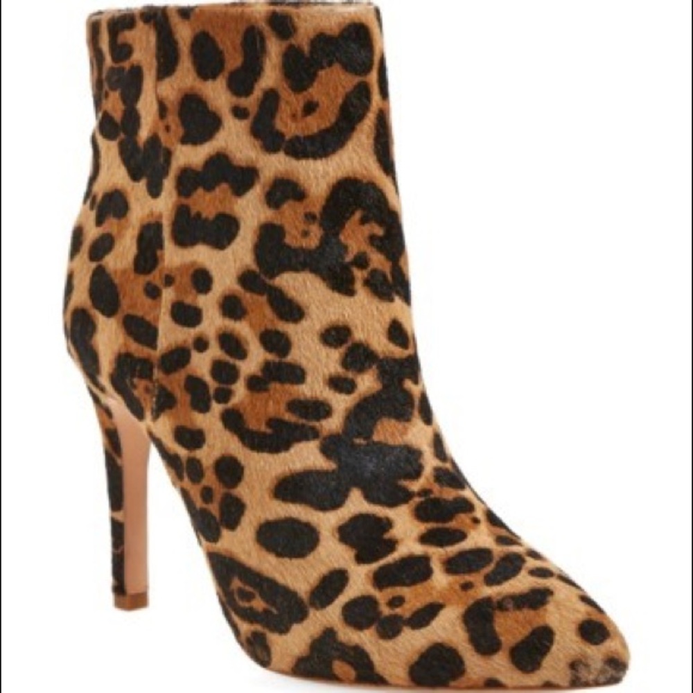 joie Lina Leopard-Print Bootie
